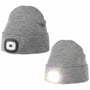 Chilllight Cuffed Beanie with LED by Chillouts grey