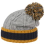 Tricolour Bobble Hat by Lipodo grey