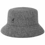 Wool Lahinch Bucket Hat by Kangol grey