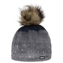 Dip Dye Lux Crystal Beanie by Eisbär navy