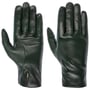 Classic Nappa Leather Women’s Gloves by Caridei dark green