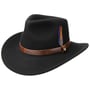 Oklahoma Wool Felt Western Hat by Stetson black