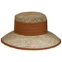 Talea Beach Straw Hat by Seeberger brown