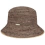 Eliza Raffia Straw Cloche Hat by Seeberger taupe