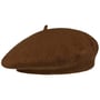 Beret with Cashmere by Barascon brown
