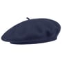 Beret with Cashmere by Barascon navy