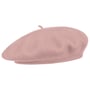 Beret with Cashmere by Barascon rose