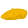 Beret with Cashmere by Barascon yellow