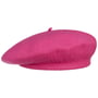 Beret with Cashmere by Barascon pink