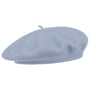 Beret with Cashmere by Barascon light blue