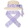Flowers All-in-One Scarf by Lipodo purple