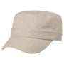 Linen Army Cap by Lipodo beige