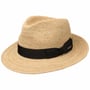 Jenkins Crochet Fedora Straw Hat by Stetson nature