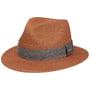 Nark Traveller Toyo Straw Hat by Stetson rust