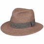 Nark Traveller Toyo Straw Hat by Stetson oldrose