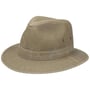 Organic Cotton Traveller Hat by Stetson khaki