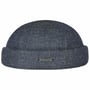 Vangordon Linen-Mix Docker Hat by Stetson denim-navy