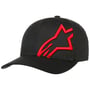 Corp Shift 2 Curved Flex Cap by alpinestars black-red