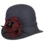 Miola Cloche Fur Felt Hat by Lierys grey