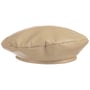 Leather Women’s Beret by Lierys oatmeal