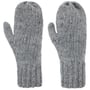 Mittens with Fleece Lining by Seeberger grey