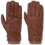 Soft Button Leather Gloves by Roeckl cognac