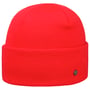 Fine Merino Colour Knit Hat with Cuff by Lierys neon pink