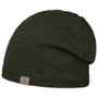 Fine Merino Classic Oversize Beanie Hat by Lierys olive