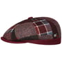 Carlento Patchwork Flat Cap by Lierys red