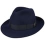 Alessandria Superior Fur Felt Hat by Borsalino blue