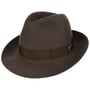 Alessandria Superior Fur Felt Hat by Borsalino taupe