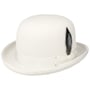 Derby Wool Felt Bowler by Bailey 1922 white