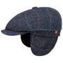 Seven Premium Harris Tweed Flat Cap by Mayser blue