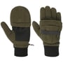 Fleece Gloves by Lodenhut Manufaktur olive