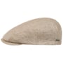 Just Linen Flat Cap by Stetson beige