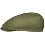 Just Linen Flat Cap by Stetson olive-mottled