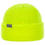 Neon-Reflect Knit Hat by Gebeana neon yellow