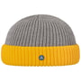 Twotone Docker Hat by Hammaburg grey-yellow