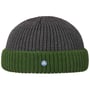Twotone Docker Hat by Hammaburg anthracite-green