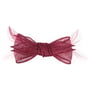 Alicia Hair Clip with Feathers by Seeberger raspberry
