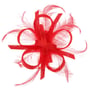 Clip Fascinator by McBURN red