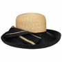 Majuna Twotone Straw Hat by Lierys Gold nature-black