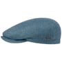 Taleco Wool Flat Cap with Linen by Stetson blue