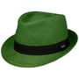 Jaston Trilby Panama Hat by Lipodo dark green