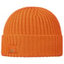 Morton Knit Beanie by Stetson orange