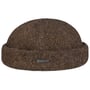 Lavoy Herringbone Wool Docker Hat by Stetson brown