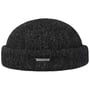 Lavoy Herringbone Wool Docker Hat by Stetson anthracite