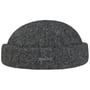 Lavoy Herringbone Wool Docker Hat by Stetson grey-black