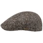 Texas Donegal Wool Flat Cap by Stetson grey