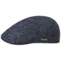Texas Donegal Wool Flat Cap by Stetson navy